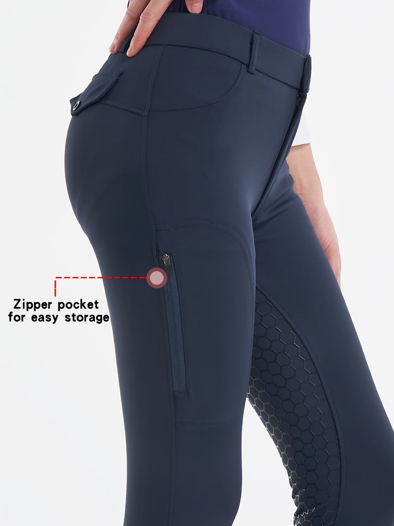 Summer Equestrian Pants Non-Slip Silicone Super Elastic Breathable Men'S And Women'S Competition Knight Pants Knight Competition Training Riding Pants - Image 4